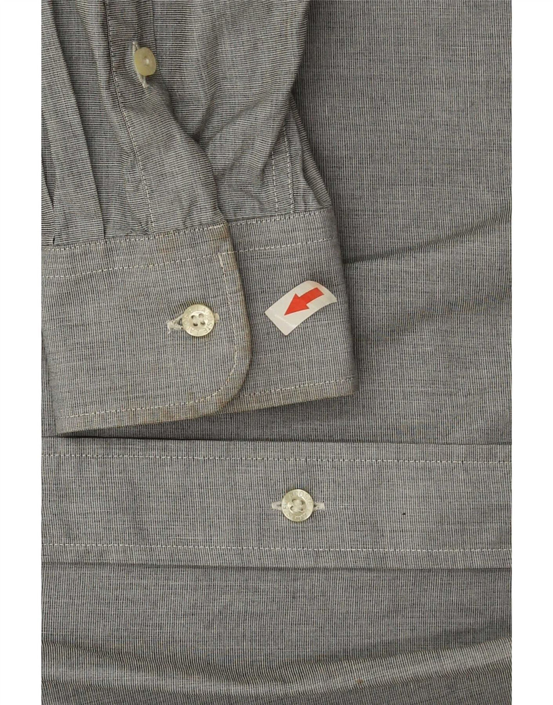 Camisa Lacoste Hombre Talla 45 XL Algodón Gris