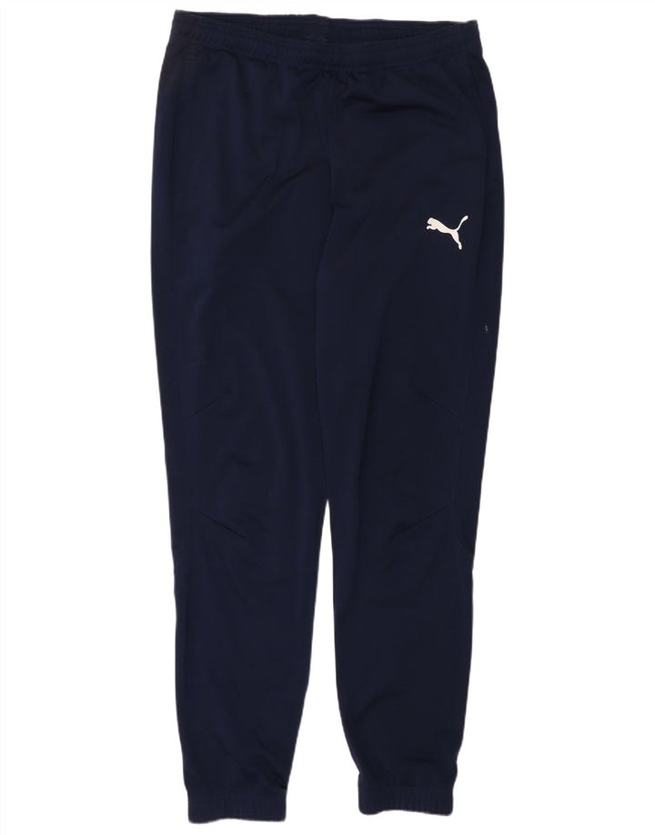 PUMA Pantalones de chándal para hombre Joggers Large Azul marino