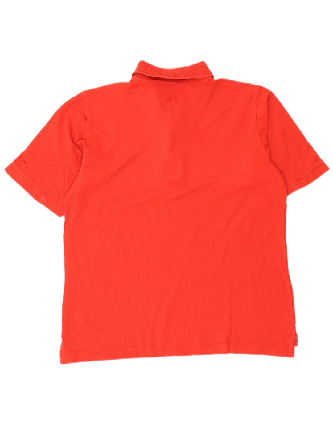 Polo Ellesse Hombre Small Naranja Algodón