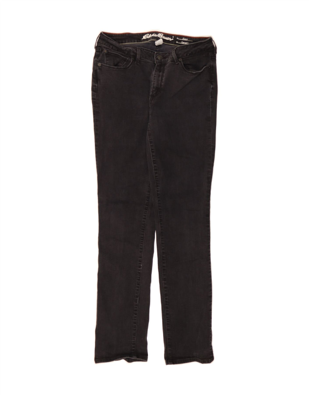 EDDIE BAUER Womens Curvy Straight Jeans US 10 Large W30 L30 Black Vintage Eddie Bauer and Second-Hand Eddie Bauer from Messina Hembry 