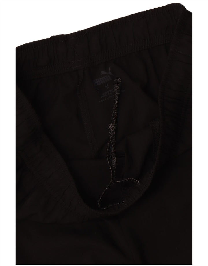 Puma Pantalones de chándal para mujer UK 10 Small Negro Poliéster