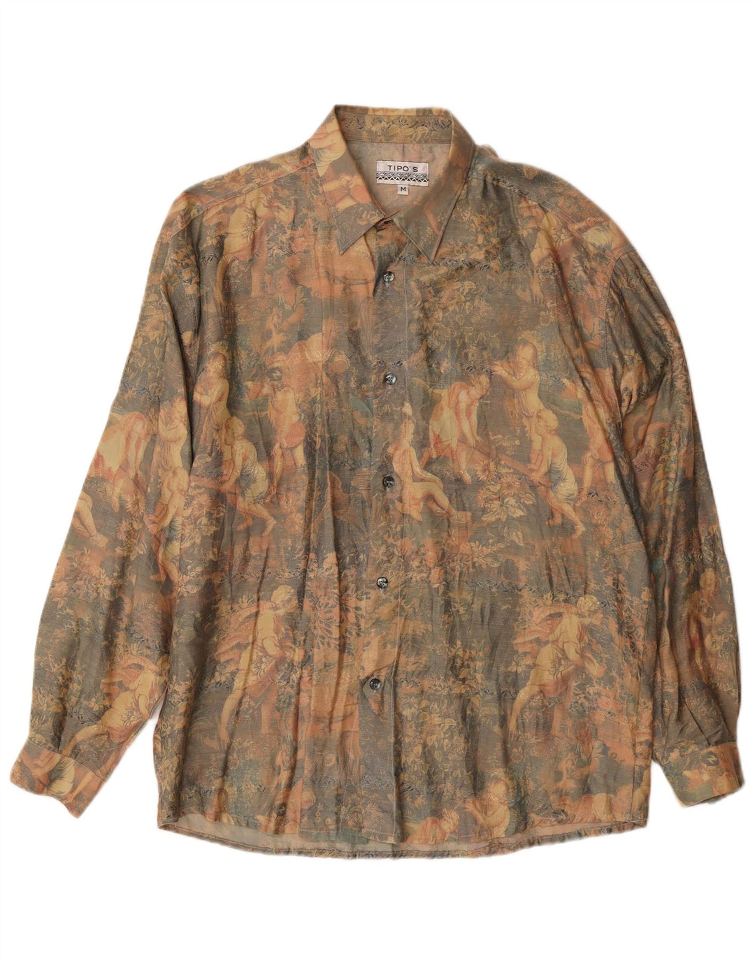 TIPO' S Camisa Hombre Mediana Multicolor Floral