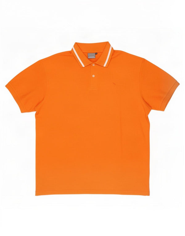 Diadora Polo Hombre 2XL Naranja Algodón