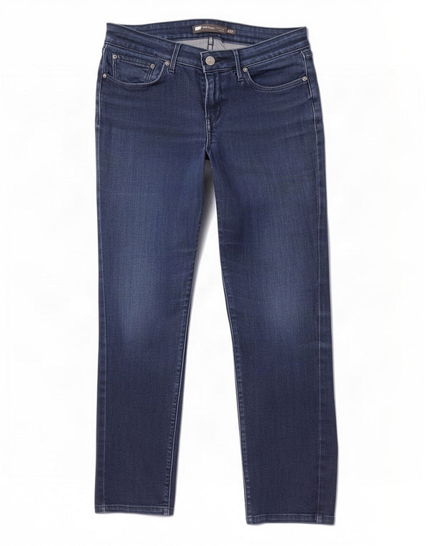 Levi's Jeans ajustados de talle clásico con curva ligera para mujer US 4 Small W27 L27 Azul