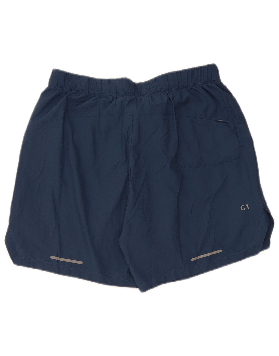 Pantalones cortos deportivos Asics para hombre medio azul marino poliéster
