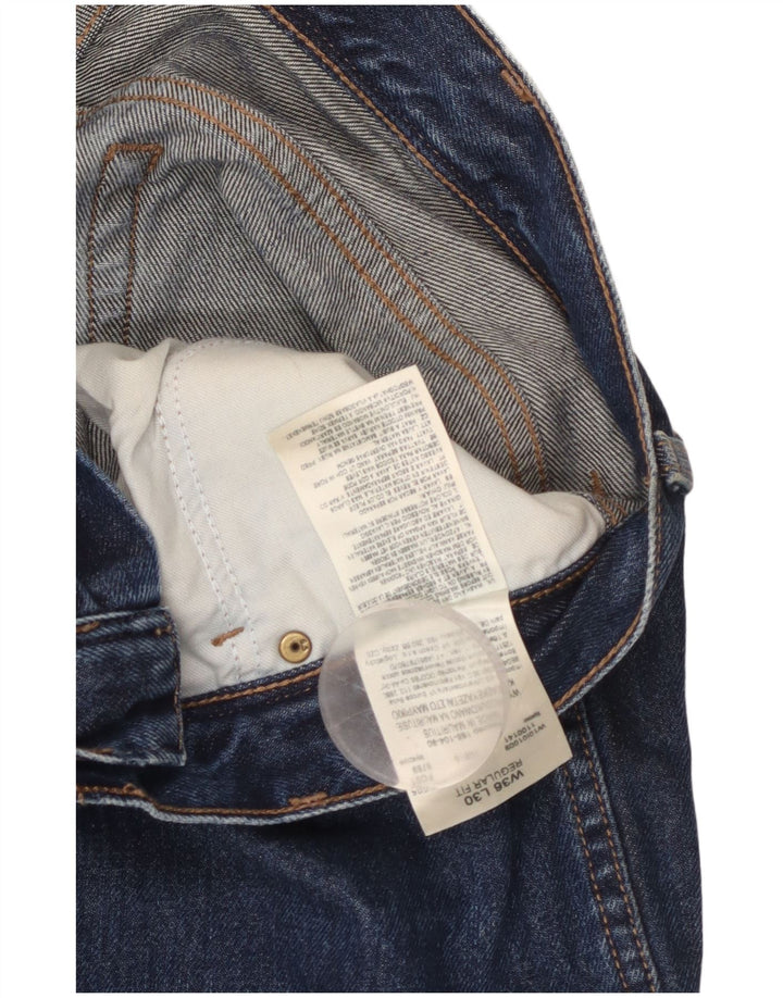 WRANGLER Vaqueros rectos de corte regular para hombre W36 L30 Algodón azul