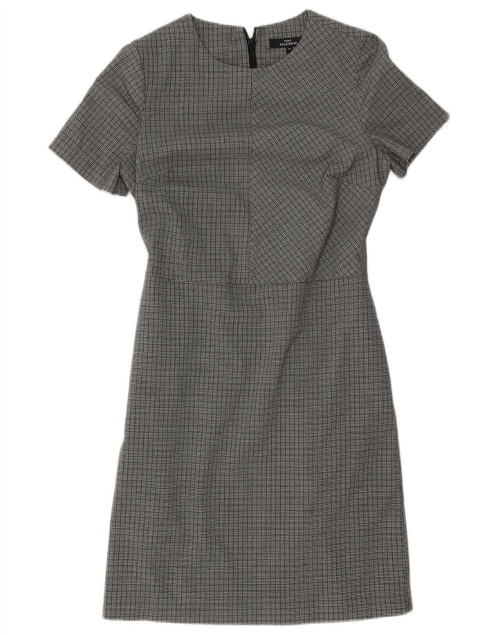 Next Vestido tubo para mujer UK 6 XS Gris pata de gallo