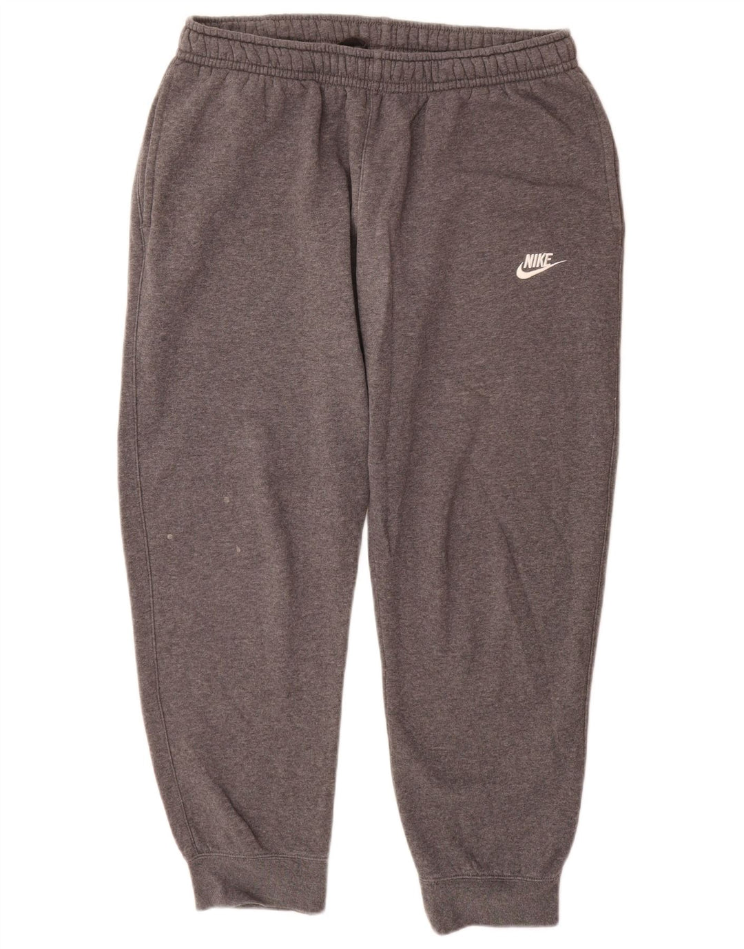 Nike - Pantalones de chándal para hombre, color gris, algodón