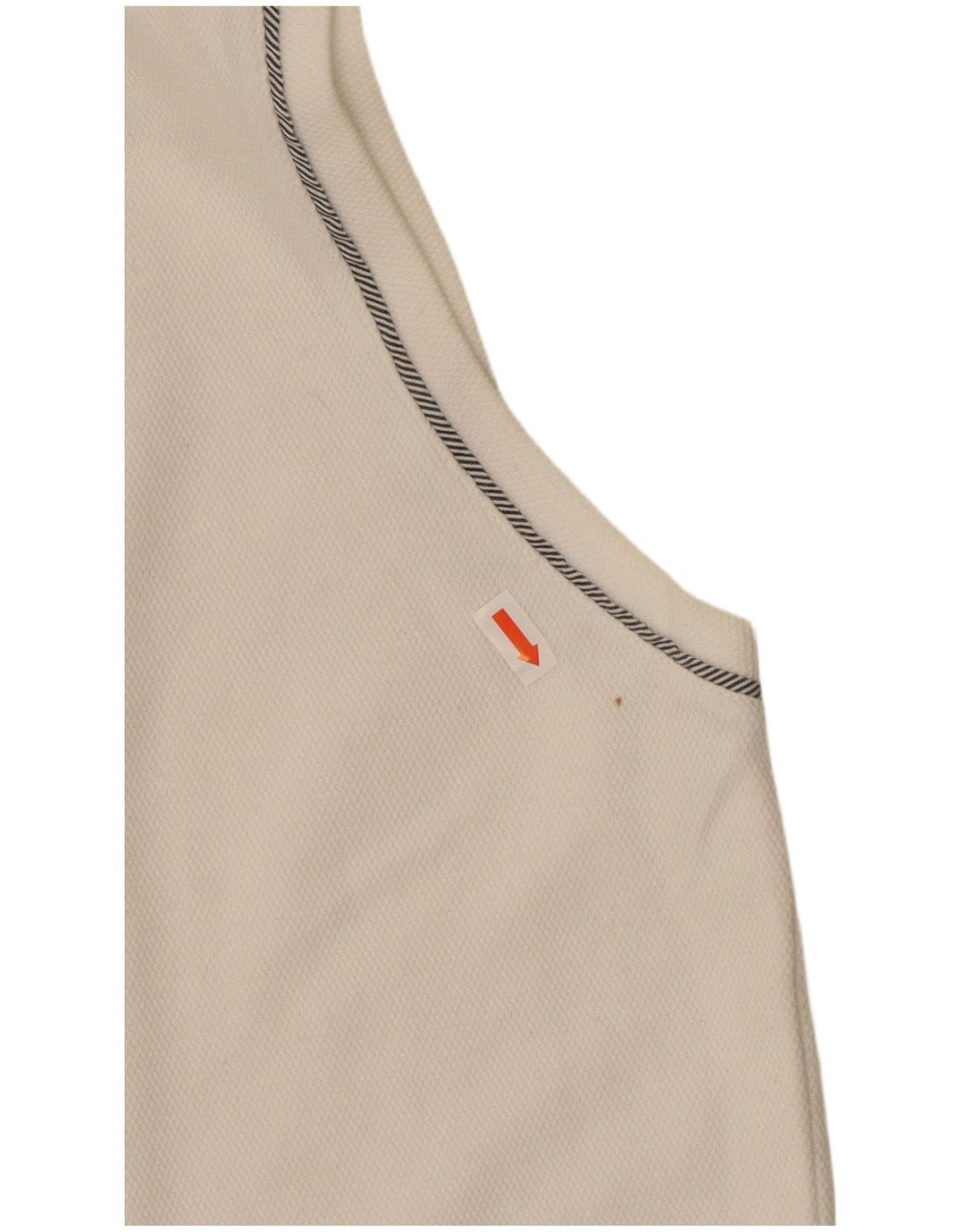 IZOD Polo sin mangas para mujer UK 44 Grande Algodón blanco