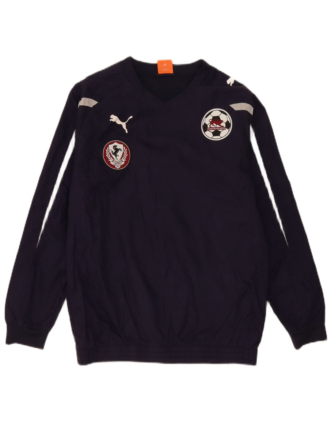 Puma Boys Sportiva Arezzo Jersey Chándal Top 13-14 años Azul Marino
