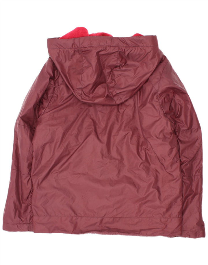 Nike Chaqueta cortavientos con capucha para niños 8-9 años Small Borgoña Poliéster
