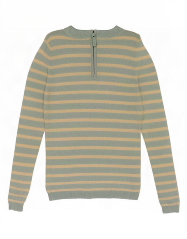 Hobbs Jersey con Cuello Barco para Mujer UK 6 XS Lana a Rayas Azul