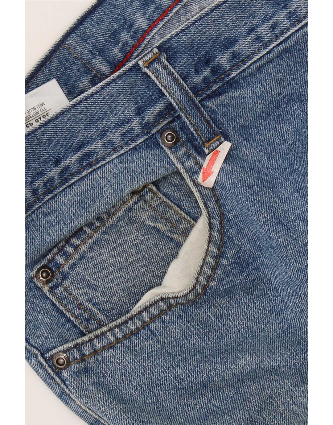 Marks & Spencer Vaqueros rectos azules Harbor para hombre W44 L29 Algodón