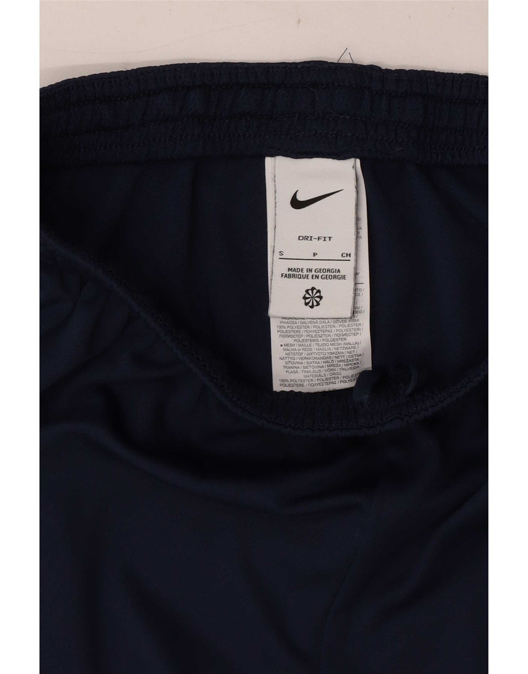 Nike - Pantalones de chándal Dri Fit para hombre (talla pequeña), color azul marino, poliéster