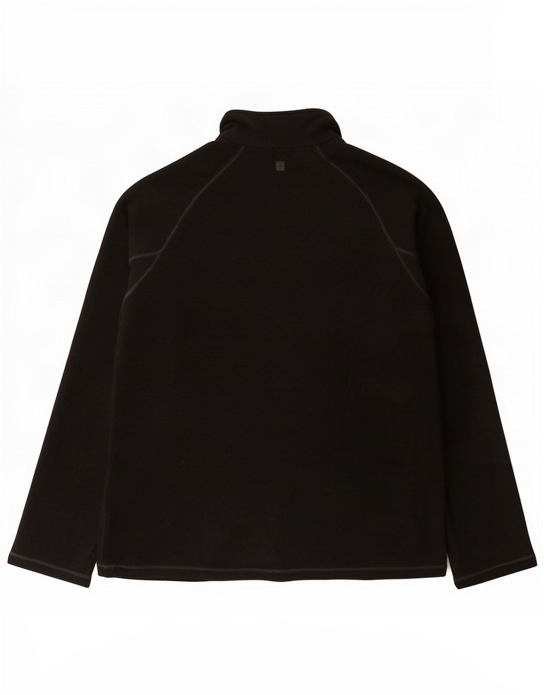 Jersey de forro polar con cuello y cremallera para hombre de Mountain Warehouse Poliéster negro mediano