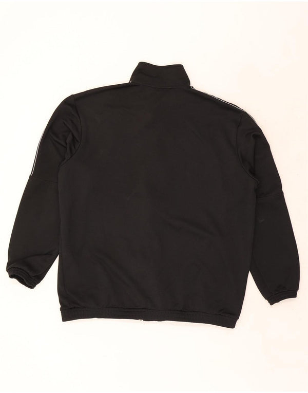 Adidas Hombre Chándal Top Chaqueta XL Negro Poliéster