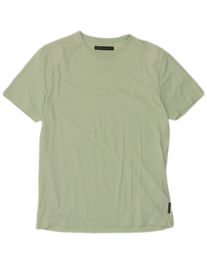 French Connection - Camiseta para hombre, color verde medio, algodón