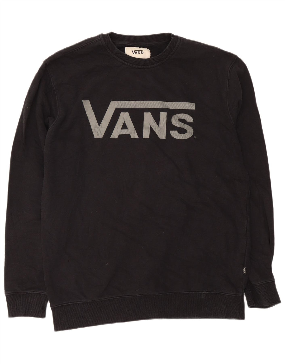 Vans Hombre Graphic Sudadera Jumper XL Negro Algodón