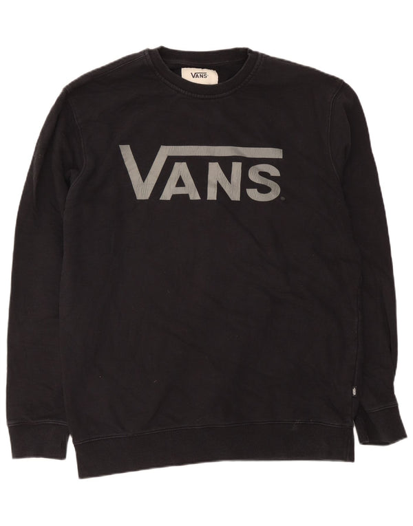 Vans Hombre Graphic Sudadera Jumper XL Negro Algodón