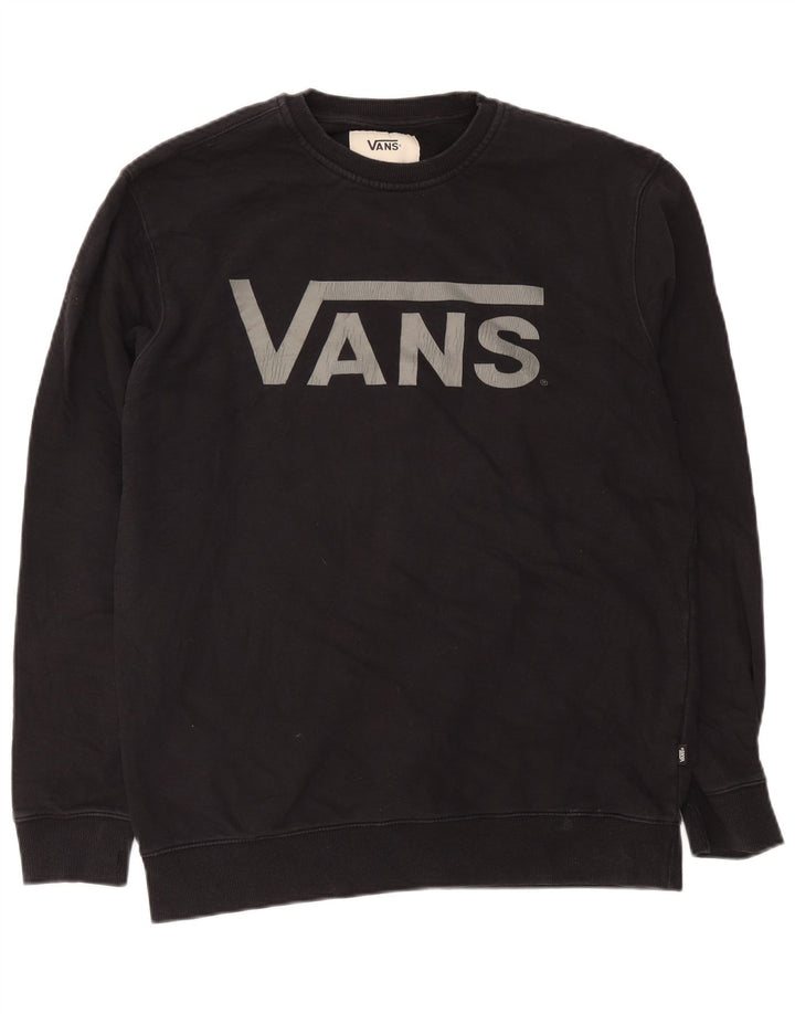 Vans Hombre Graphic Sudadera Jumper XL Negro Algodón
