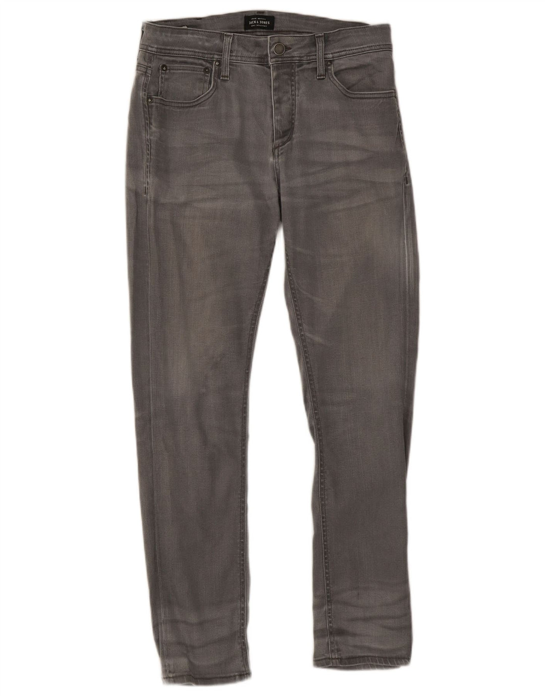 Jack & Jones Vaqueros Slim para Hombre W32 L30 Algodón Gris