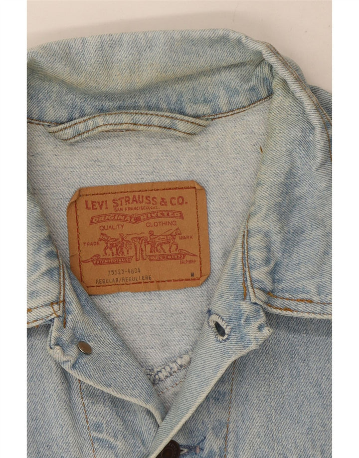 Levi's Chaqueta vaquera para hombre UK 38 Azul medio