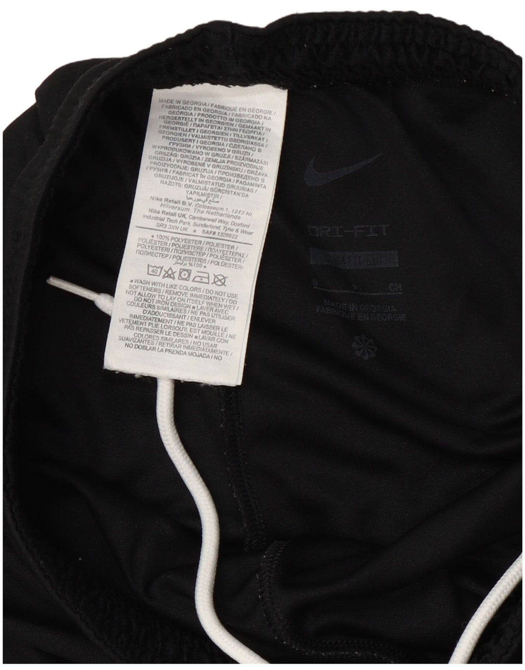 Nike Dri Fit Slim - Pantalones cortos deportivos para hombre (poliéster), color negro