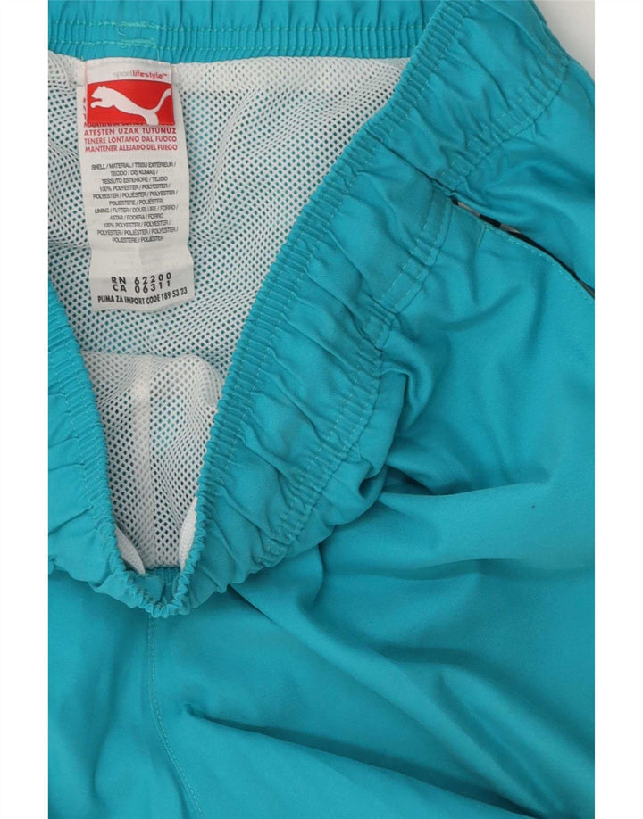 Puma Bañador Corto para Mujer UK 8 Small Azul Poliéster