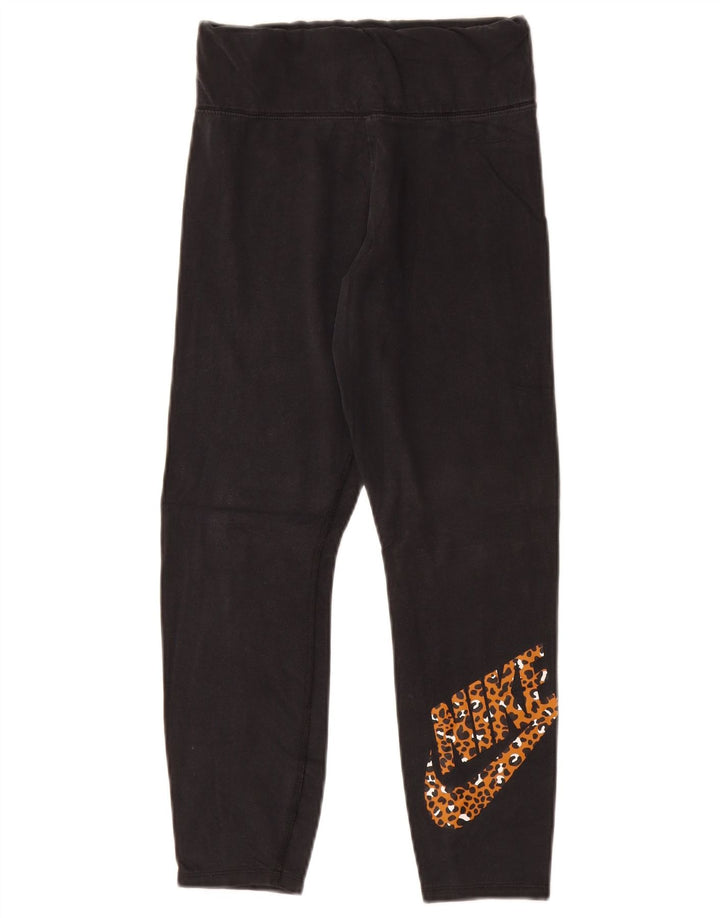 Nike Leggings cortos gráficos para mujer UK 8 Small Negro