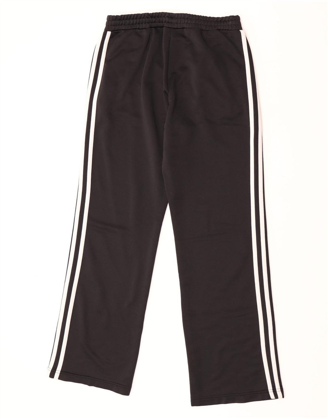 Adidas Pantalones de chándal para mujer UK 12 Medium Negro Poliéster