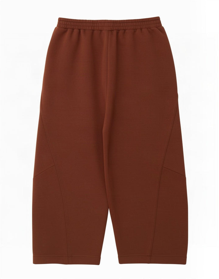 Marks & Spencer Pantalones de chándal cortos para mujer UK 44 Large Marrón Poliéster