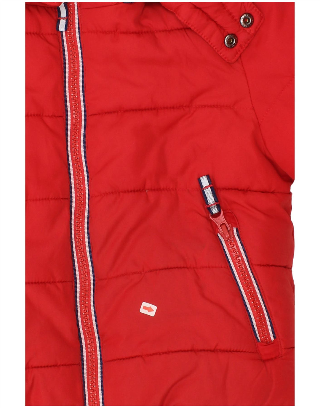 Boden Chaqueta acolchada con capucha para niño 3-4 años Rojo Poliéster