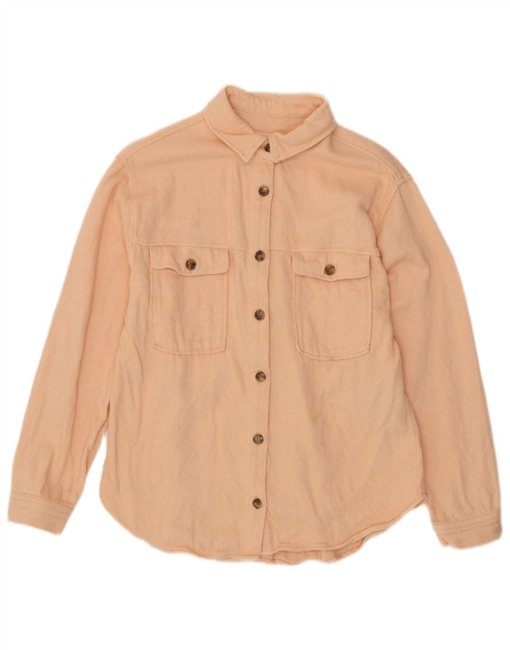 ZARA Camisa Niña Franela 13-14 Años Rosa Algodón