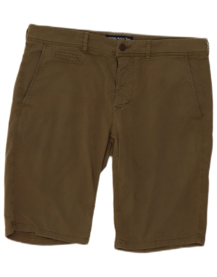 Woolrich Pantalones cortos chinos para hombre W34 Large Khaki