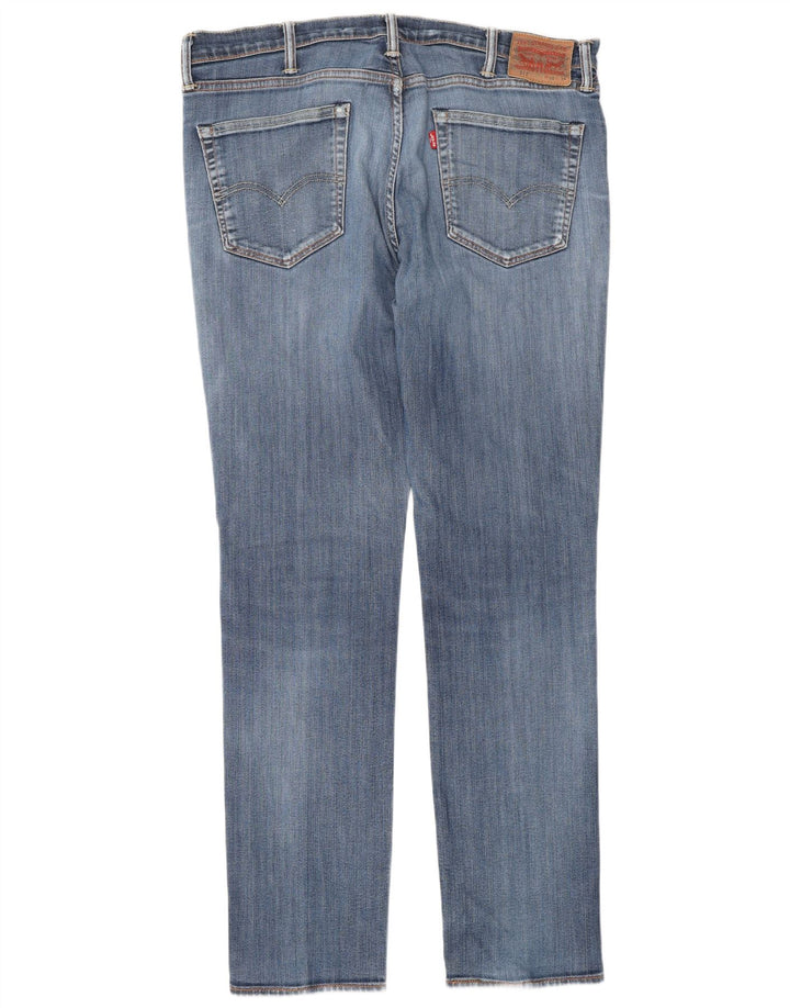 Levi's Hombre 511 Slim Jeans W38 L34 Algodón Azul