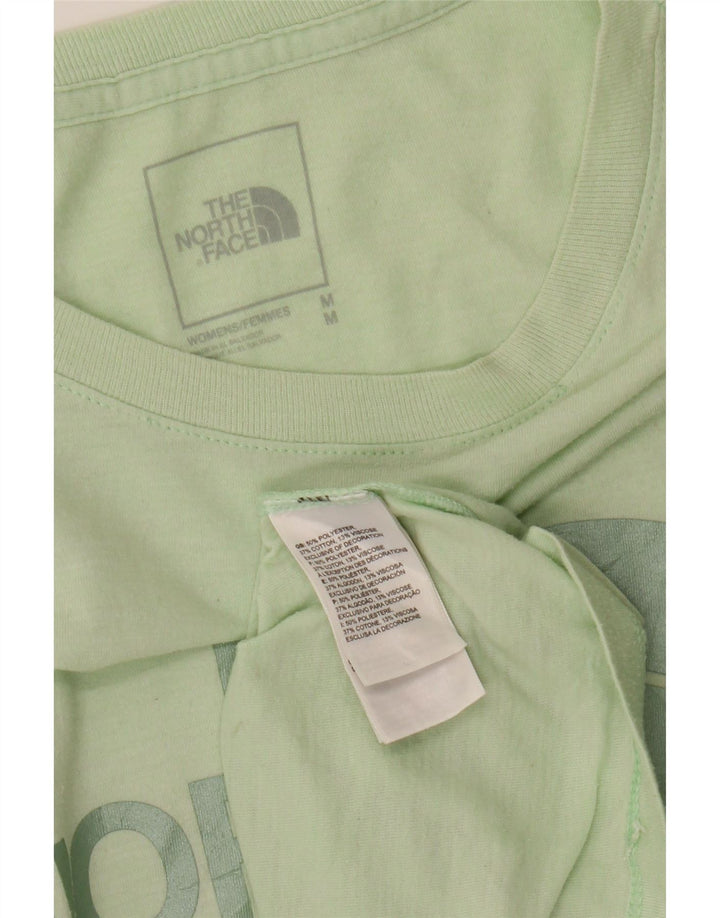 THE NORTH FACE Camiseta gráfica para mujer Top UK 44 Poliéster verde medio