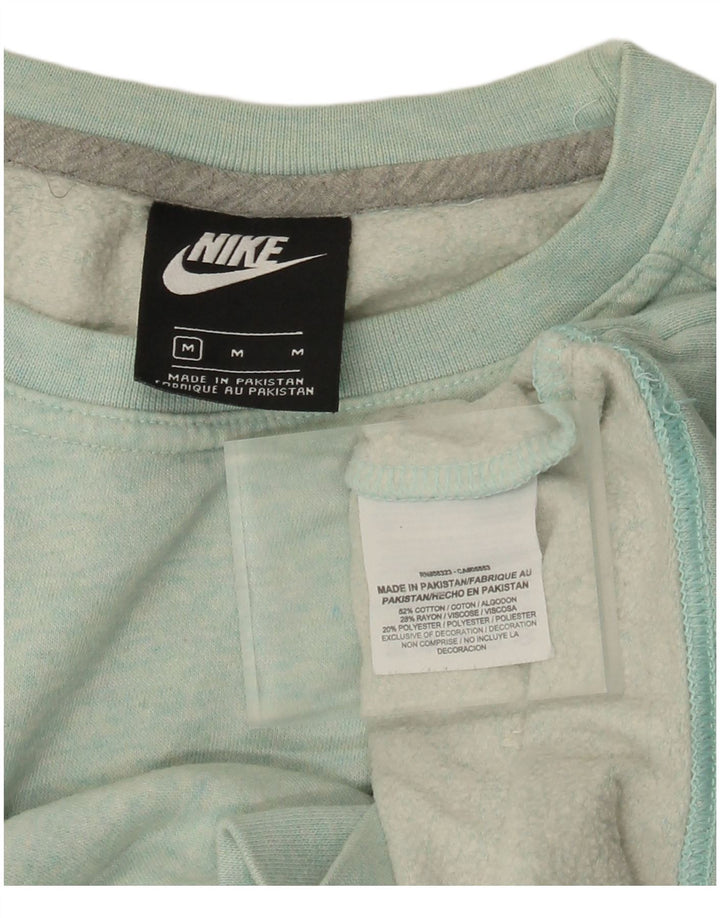 NIKE - Sudadera para mujer (talla 40), color azul medio, algodón