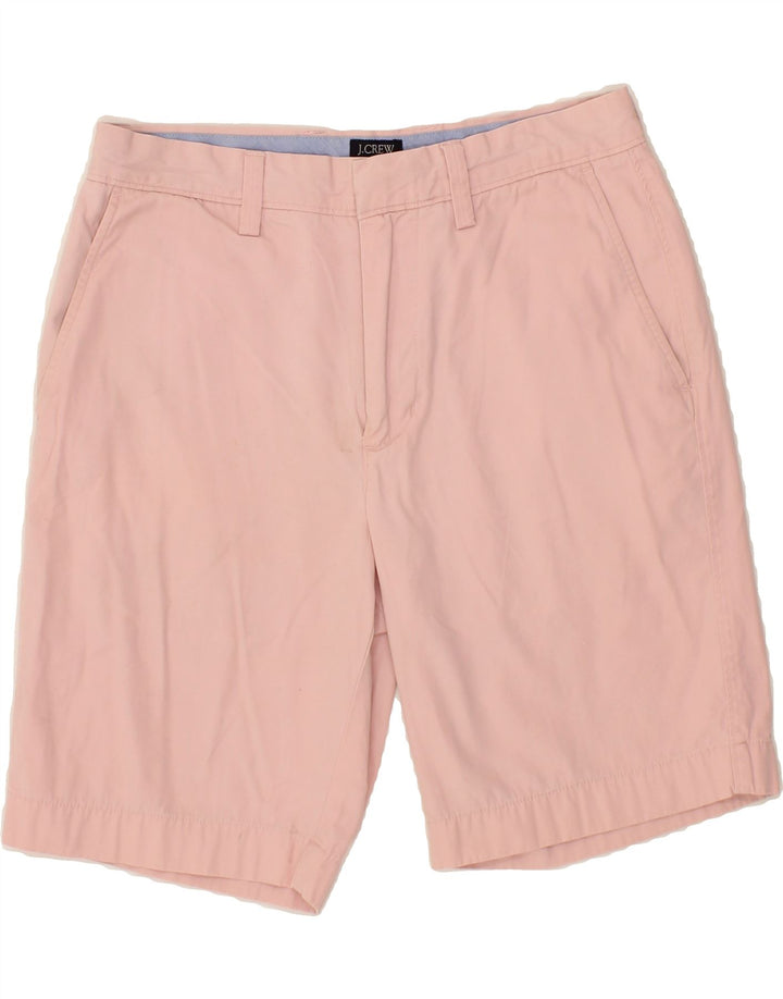 J. CREW Womens Gramercy Chino Shorts W29 Medium Pink Cotton Vintage J. Crew and Second-Hand J. Crew from Messina Hembry 