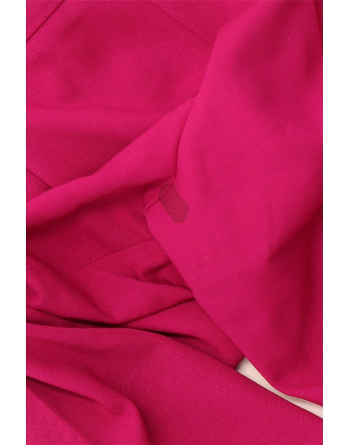 FRENCH CONNECTION Pantalones informales con pinzas para mujer UK 40 Medium W32 L26 Pink