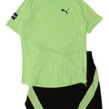 PUMA Conjunto de 2 piezas para niño 13-14 años Poliéster color block verde