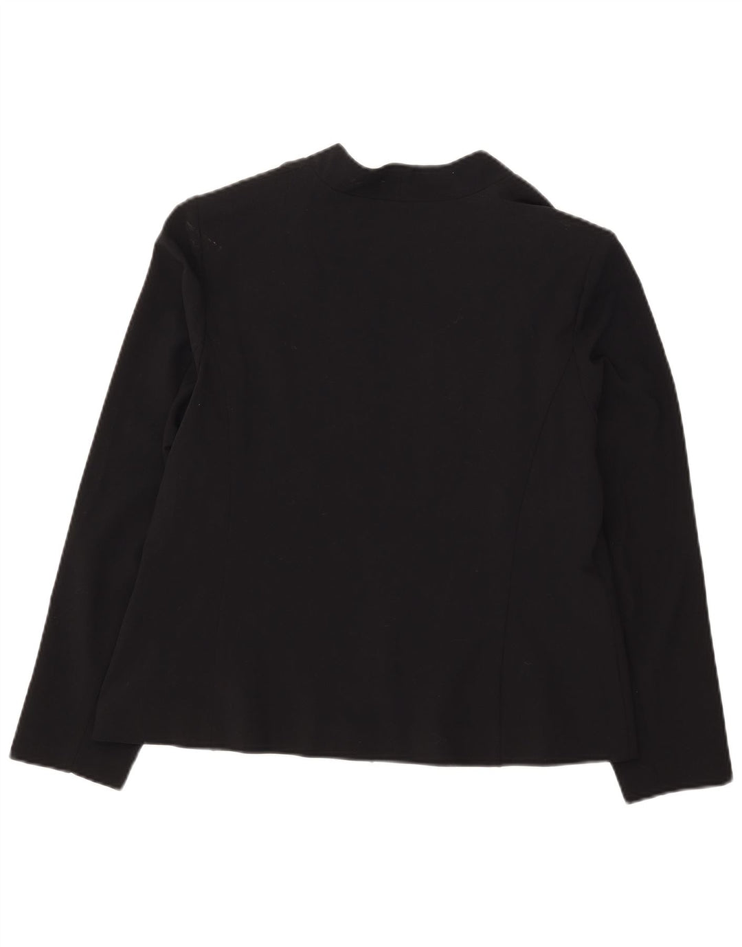 Marks & Spencer Chaqueta tipo blazer abierta para mujer UK 40 XL Poliéster negro