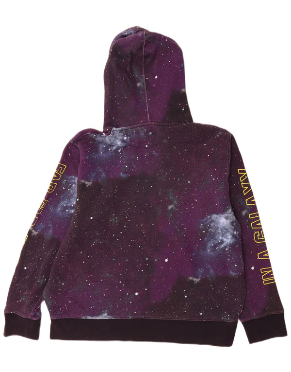 Levi's Sudadera con capucha gráfica para mujer UK 40 XL Púrpura Tie Dye