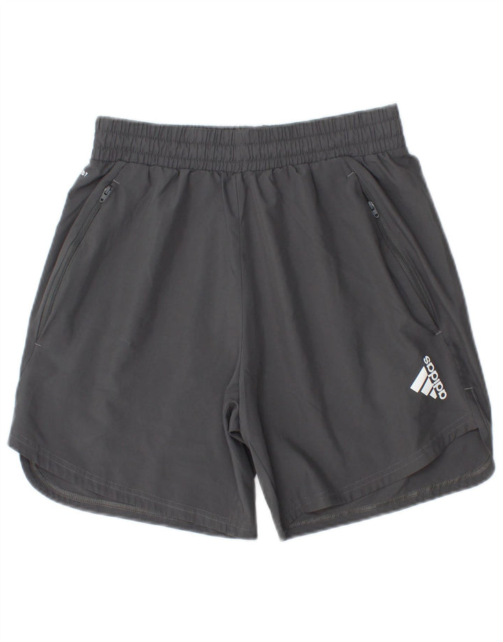 Adidas Mens Aeroready Sport Shorts Pequeño Gris