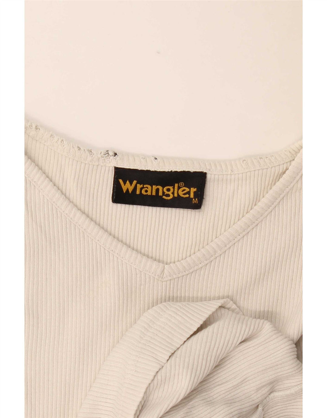 Camiseta Wrangler Hombre Top Medium Off White
