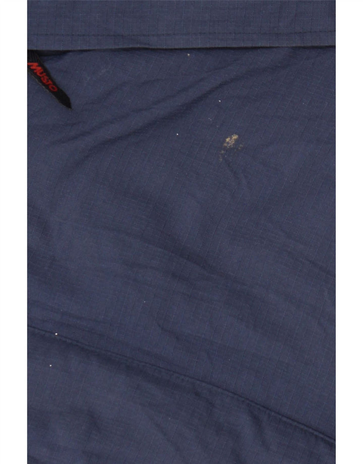 Musto Chaqueta cortavientos para hombre UK 38 Medium Azul marino Nylon