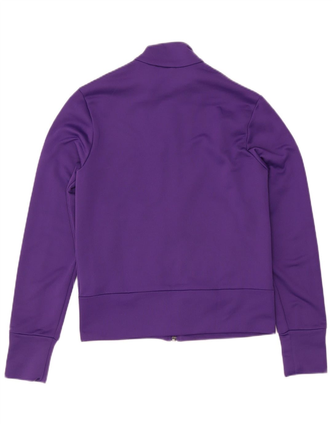 ADIDAS Chaqueta superior de chándal para mujer Reino Unido 12 Poliéster morado mediano