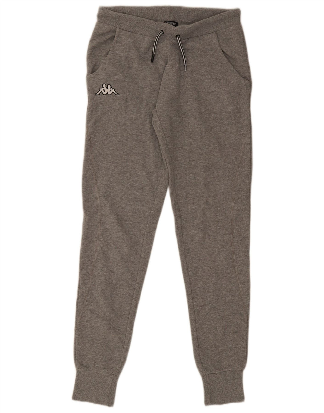 Pantalones De Chándal Kappa Hombre Joggers Gris Medio Algodón