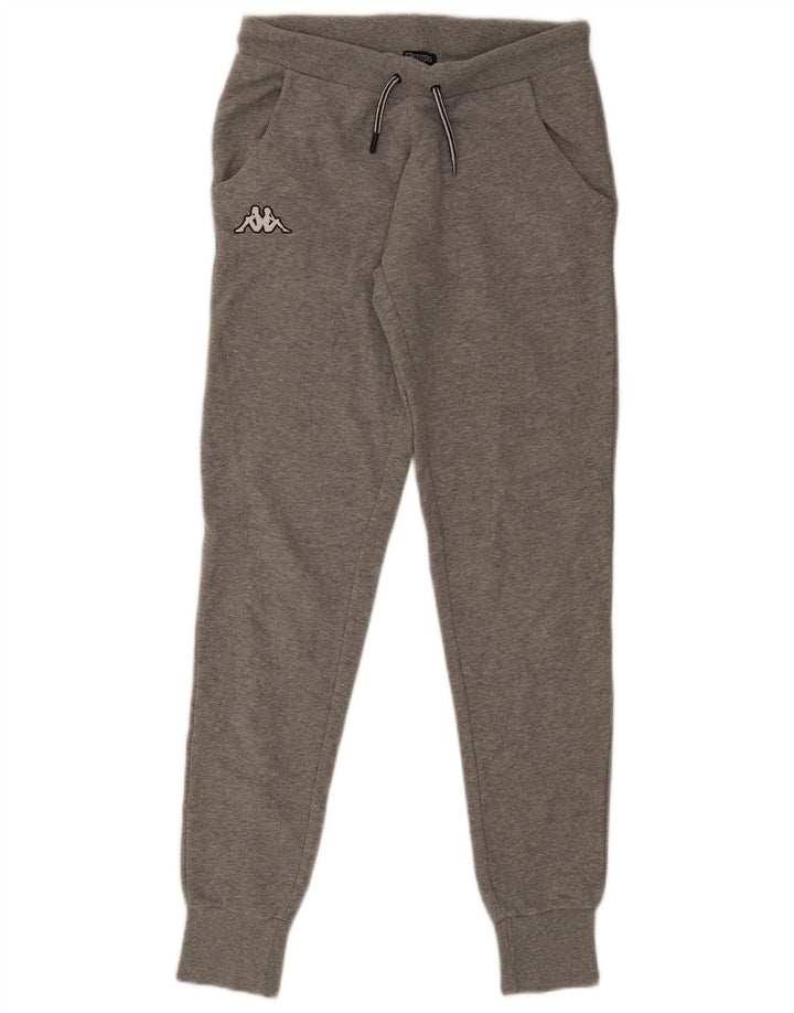 Pantalones De Chándal Kappa Hombre Joggers Gris Medio Algodón