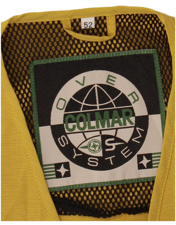 COLMAR Chaleco utilitario para hombre IT 52 grande amarillo