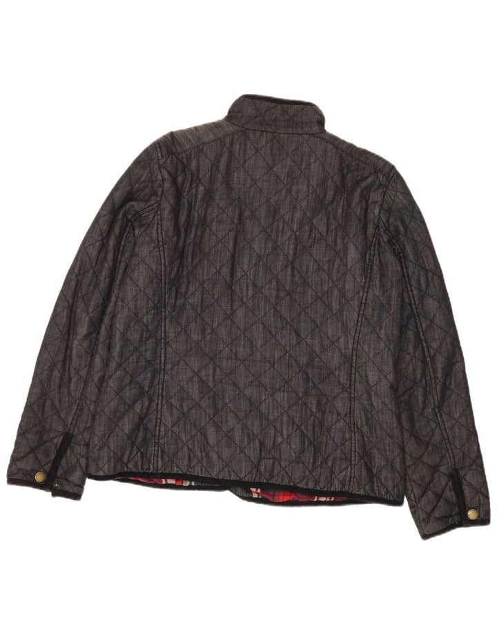 Ralph Lauren Chaqueta acolchada para mujer Reino Unido 16 Algodón gris grande